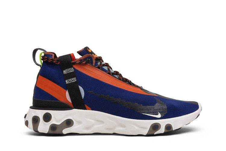 Nike React Runner Mid WR ISPA Blue Void Team Orange