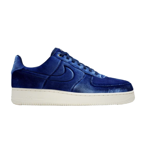 Nike Air Force 1 Low Premium 3 Velour Blue Void