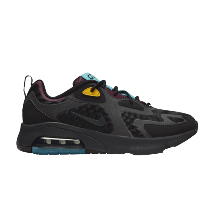 Nike Air Max 200 Black Bordeaux (Women's)