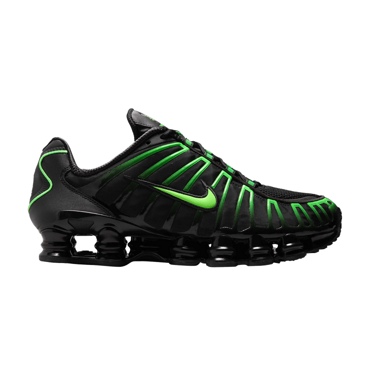 Nike Shox TL Black Green Strike