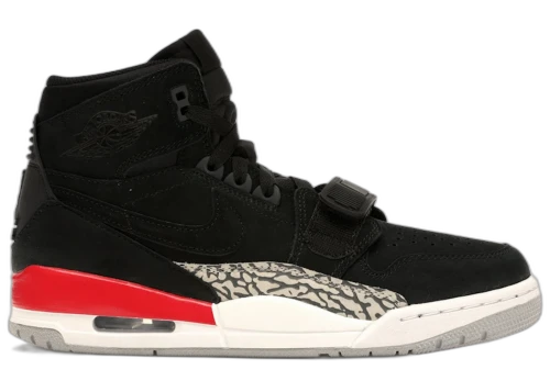 Jordan Legacy 312 Black Fire Red