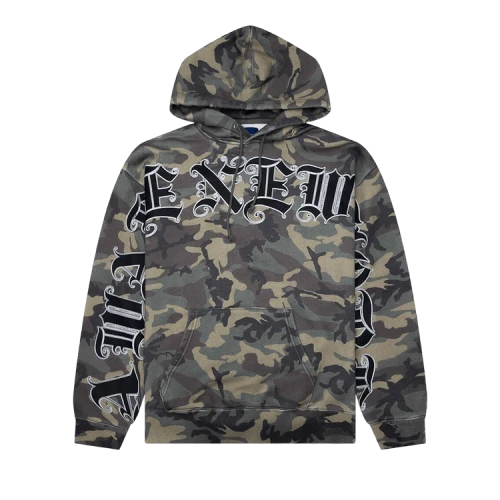 Awake NY Old English Hoodie 'Camo'