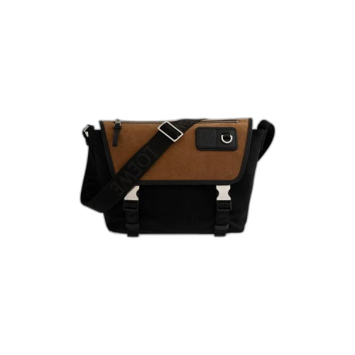 Loewe Medium Flex Messenger Bag 'Black/Dark Gold'
