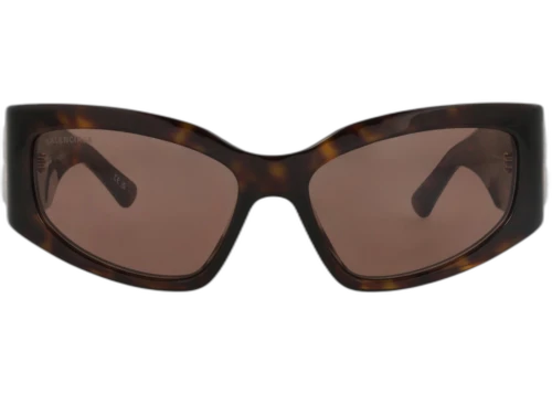 Balenciaga Cat Eye-Frame Recycled Acetate Sunglasses Havana Havana Brown (BB0321S-30014886-008)