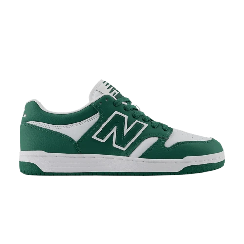 New Balance 480 Team Forest Green White