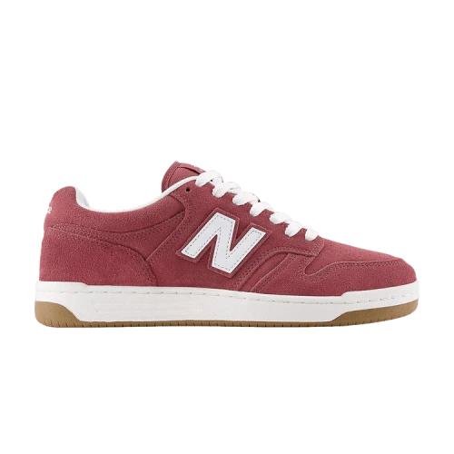 New Balance 480 Redwood White