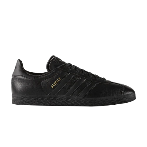 adidas Gazelle Black/Black-Gold Metallic
