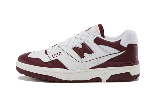 New Balance 550 White Burgundy