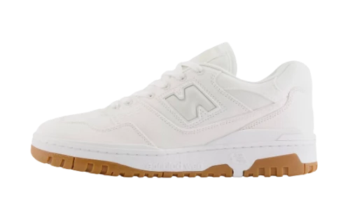 New Balance 550 White Canvas Gum