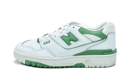 New Balance 550 White Mint Green