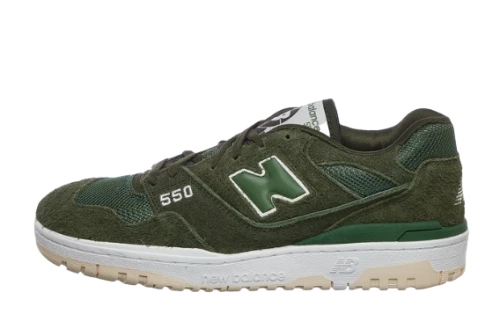 New Balance 550 Suede Nori