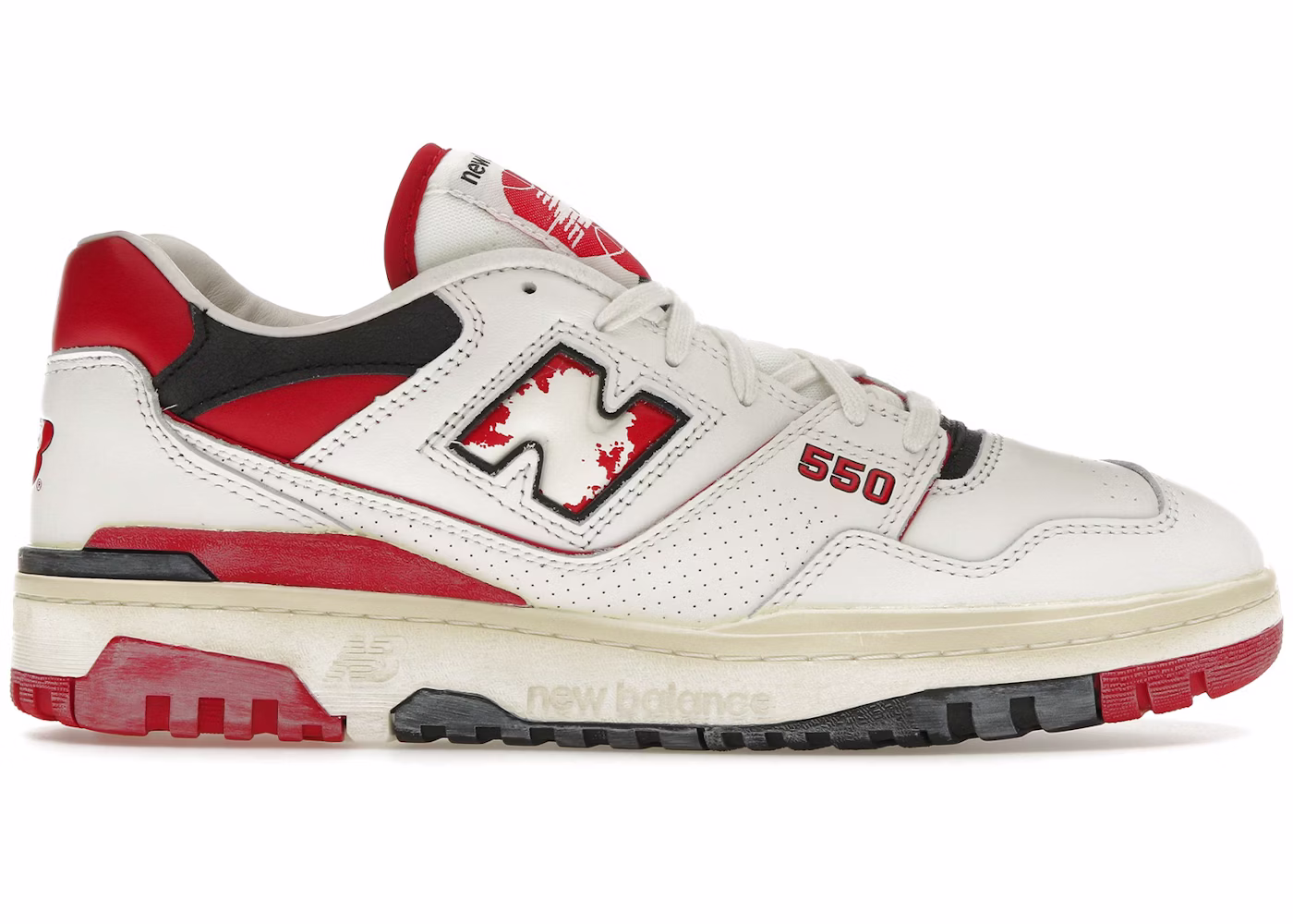 New Balance 550 Vintage Pack Team Red