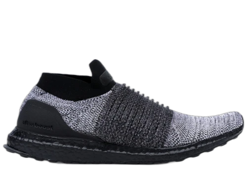 adidas Ultra Boost Laceless Mid Black Oreo