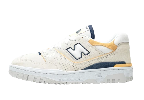 New Balance 550 Sea Salt Navy Raw Sugar (Women's)