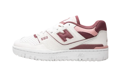 New Balance 550 Washed Burgundy (Women's)