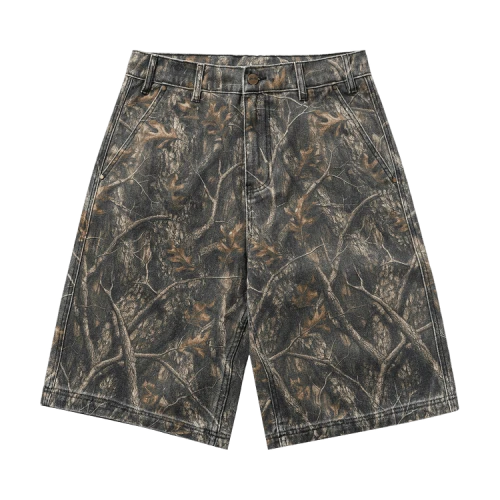 Butter Goods Work Shorts 'Forest Camo'