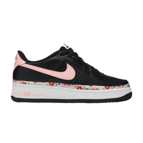 Nike Air Force 1 Low Vintage Floral Black Pink (GS)