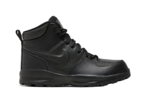 Nike Manoa Leather Triple Black (GS)