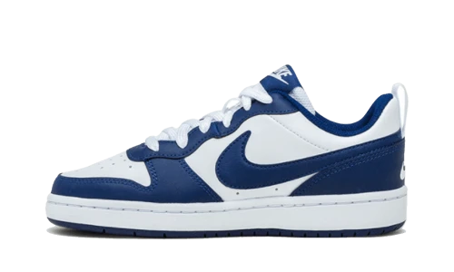 Nike Court Borough Low 2 White Blue Void (GS)