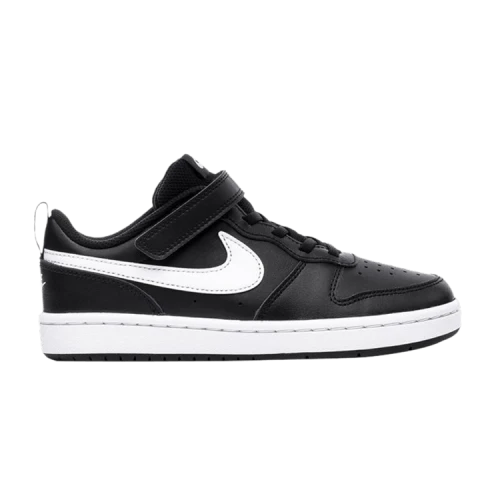 Nike Court Borough Low 2 Black White (PS)