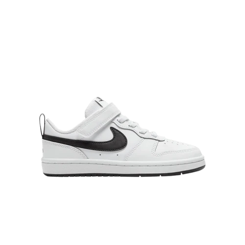 Nike Court Borough Low 2 White Black (PS)