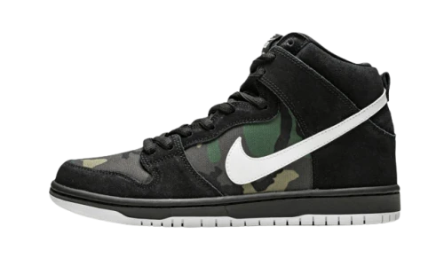 Nike SB Dunk High Camo