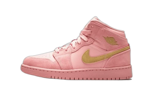 Jordan 1 Mid Coral Gold (GS)