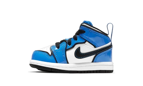 Jordan 1 Mid Signal Blue (TD)