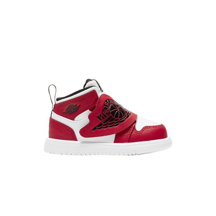 Sky Jordan 1 White Black University Red (TD)
