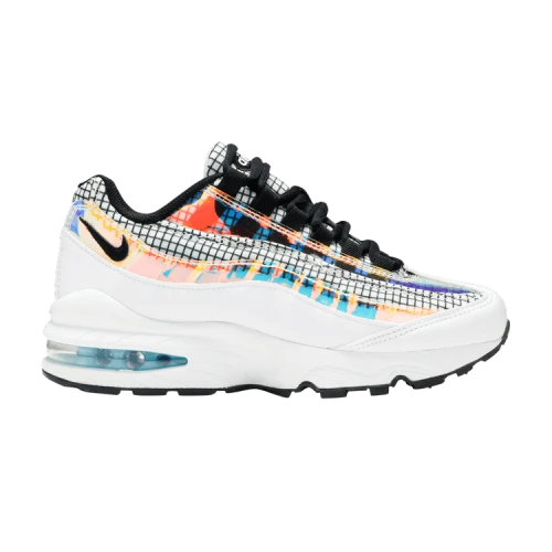 Nike Air Max 95 LV8 White Blue Glaze Black (GS)