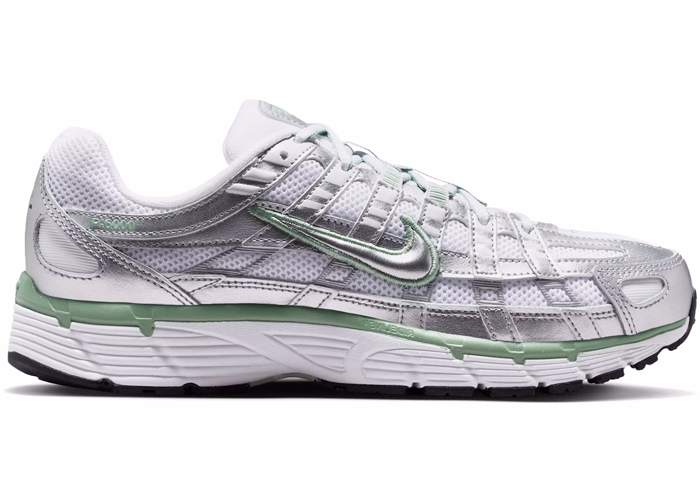 Nike P-6000 Metallic Silver White Steam (Women's)