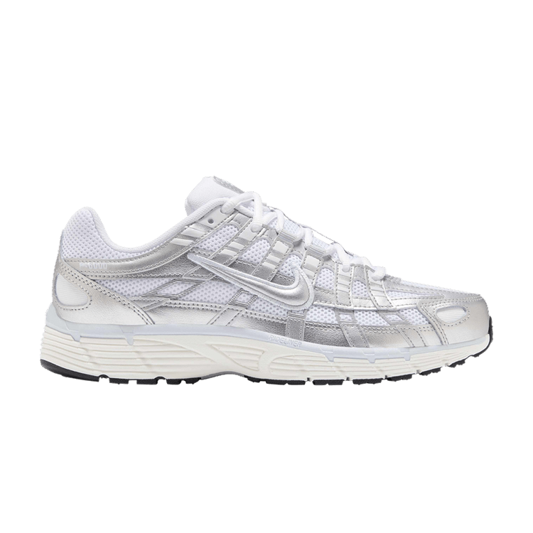 Nike P-6000 White Blue Tint Sail Metallic Silver (Women's)