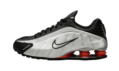 Nike Shox R4 Black Metallic Silver (2018/2024)