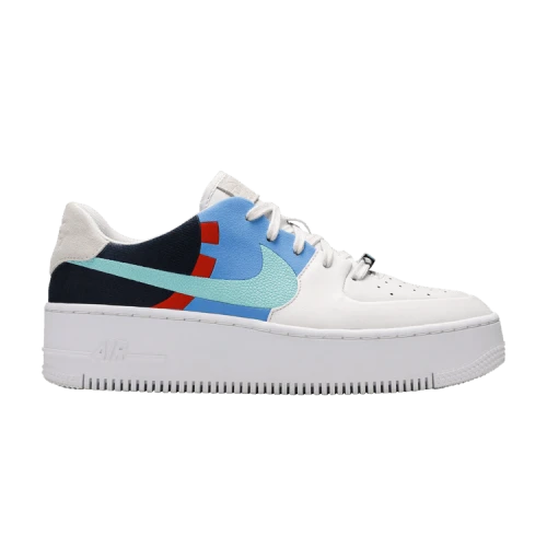 Nike Air Force 1 Low Sage White Light Blue (Women's)