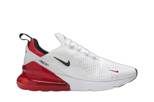 Nike Air Max 270 White Black University Red