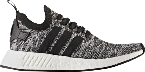 adidas NMD R2 Black White Future Harvest