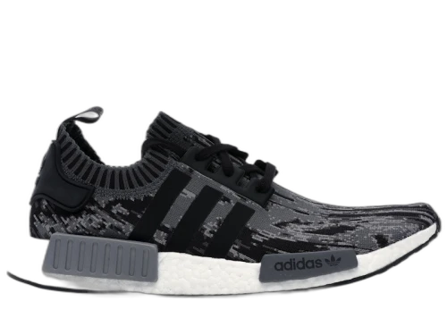 adidas NMD R1 Core Black Grey Three