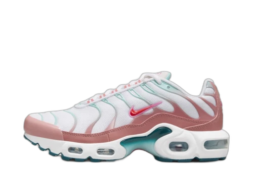 Nike Air Max Plus White Red Stardust Jade Ice Siren Red (GS)