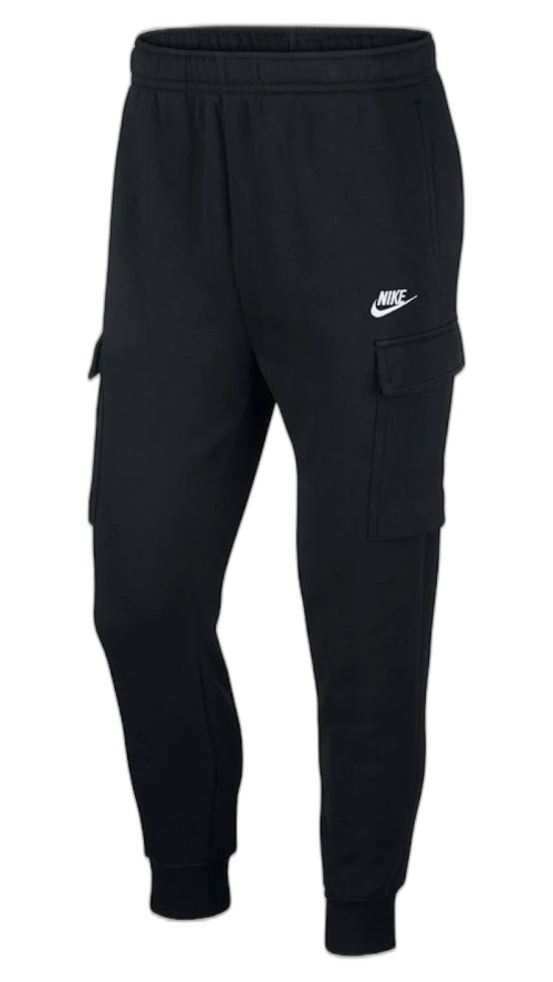 Nike Sportswear Club Fleece Cargo Pants Black/Black/White