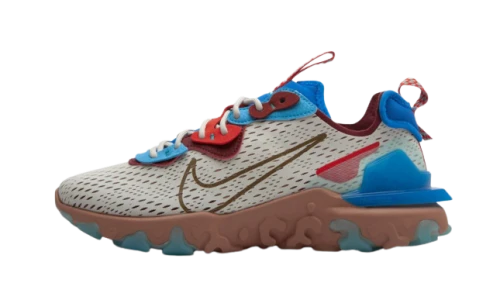 Nike React Vision Light Bone Terra Blush Photo Blue
