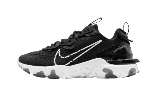 Nike React Vision Black White