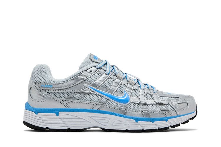 Nike P-6000 Metallic Platinum Pure Platinum Metallic Silver University Blue