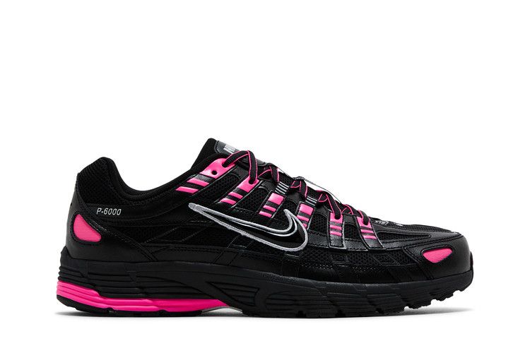 Nike P-6000 Pink Blast Metallic Silver Black