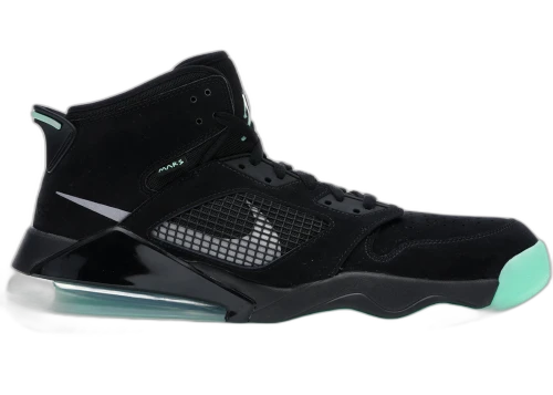 Jordan Mars 270 Black Green Glow
