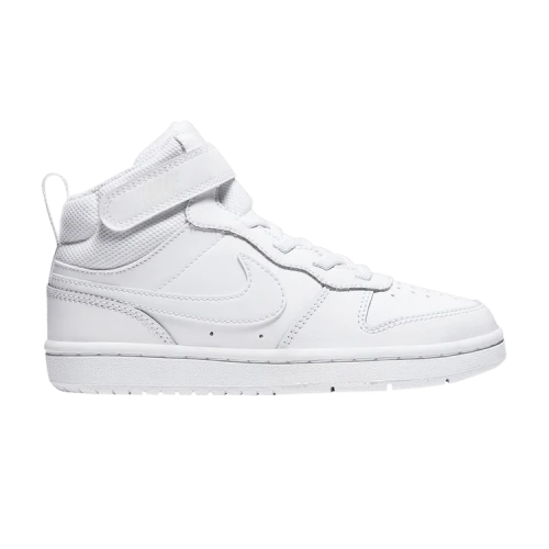 Nike Court Borough Mid 2 Triple White (PS)