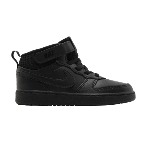 Nike Court Borough Mid 2 Triple Black (TD)
