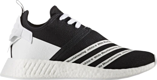 adidas NMD R2 White Mountaineering Black White