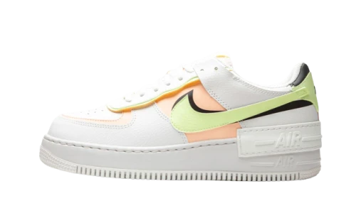Nike Air Force 1 Low Shadow Summit White Barely Volt Crimson Tint (Women's)