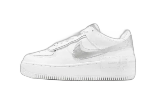 Nike Air Force 1 Low Shadow White Pure Platinum Metallic Silver (Women's)