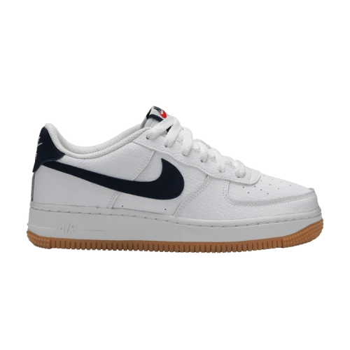 Nike Air Force 1 Low White Obsidian (GS)